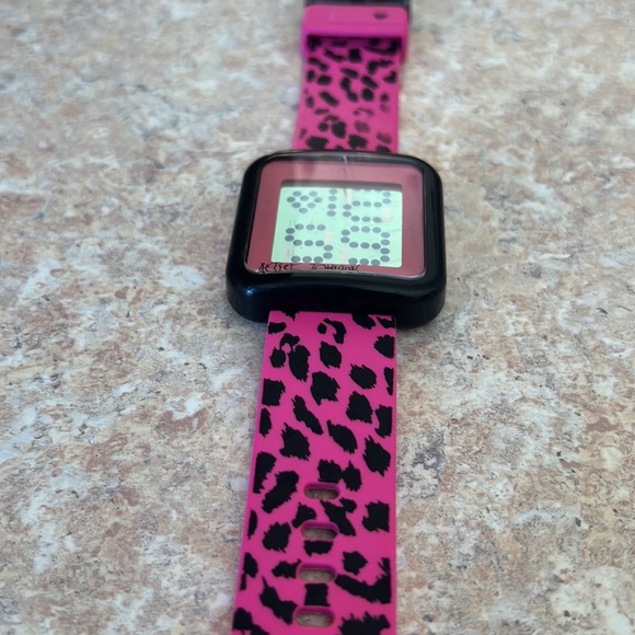 Betsey Johnson Pink Digital Watch - Picture 5 of 7